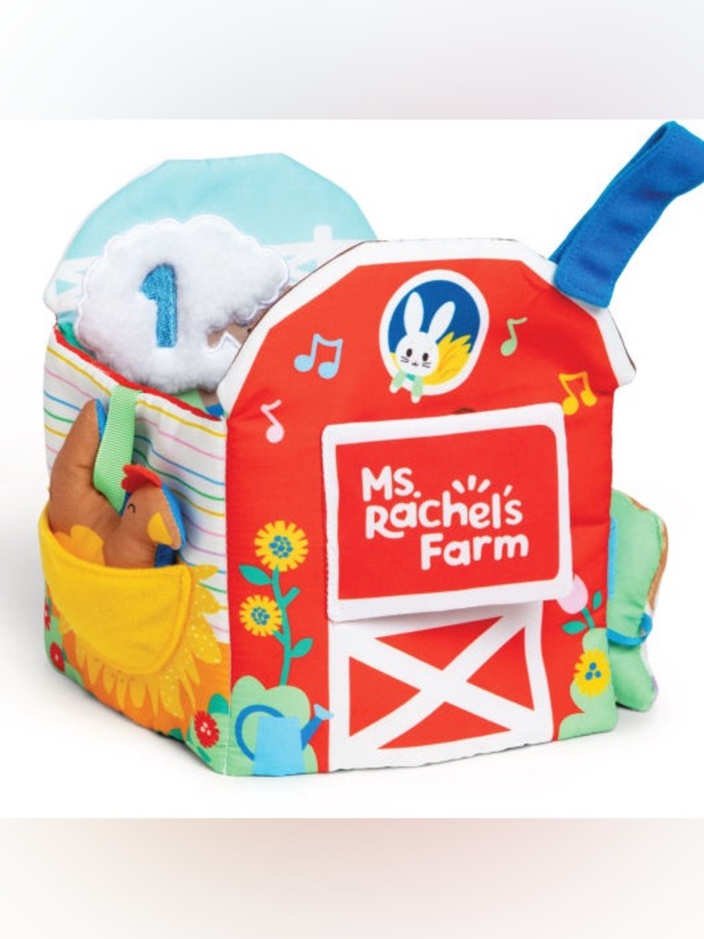 Ms. Rachel's Sensory Farm Soft Baby Toy Set